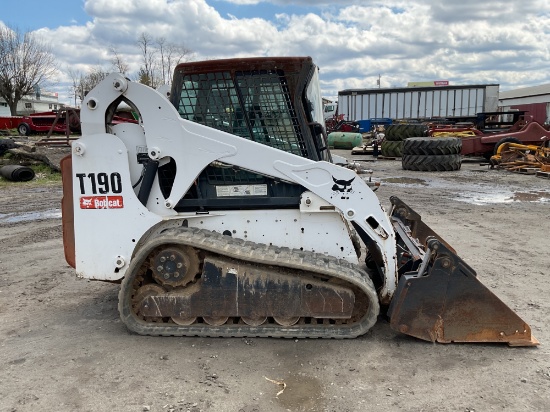 2008 Bobcat T190 Skid Steer 1512 Hours