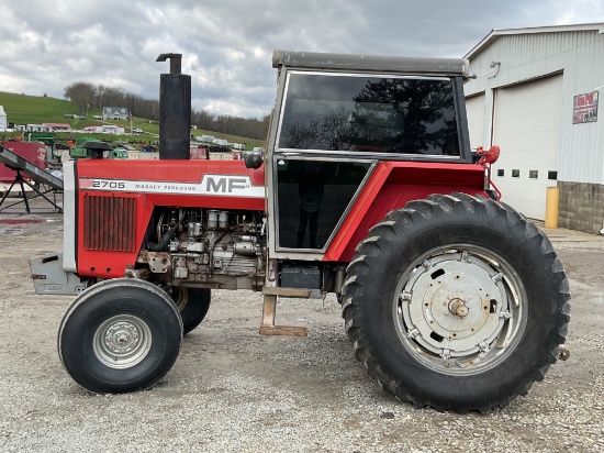 1980 Massey Fergusson 2705 Tractor Original Paint