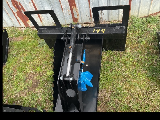 Tree spade with grapple