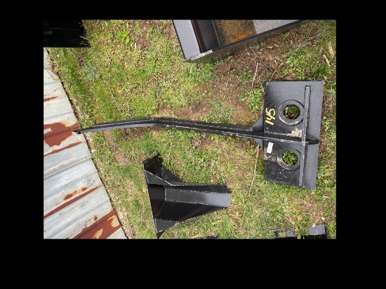 skid steer tree boom