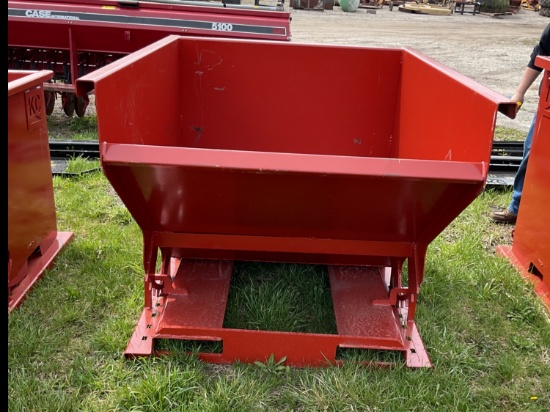 2.0CY Self Dumoing Hopper with Fork Pockets CFT