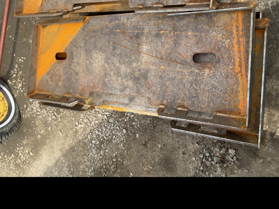 Formed Skid Steer Frame