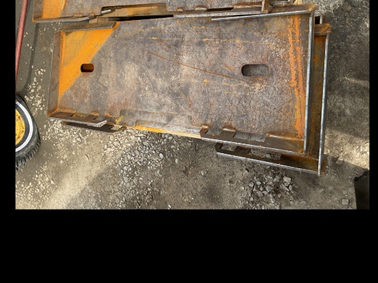 Formed Skid Steer Frame