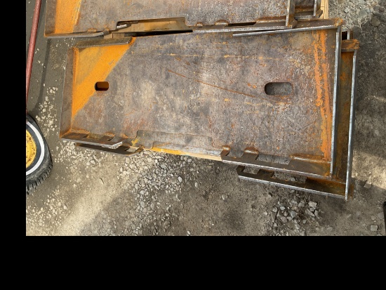 Formed Skid steer Frame