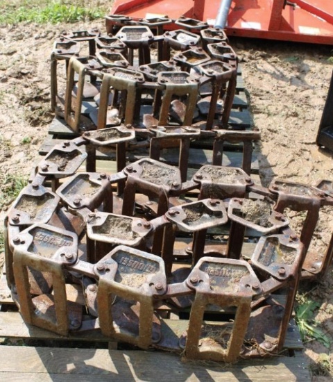 SKID STEER METAL GROUSER TRACKS