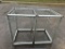 CHAIN LINK ANIMAL TRANSPORTATION CAGE
