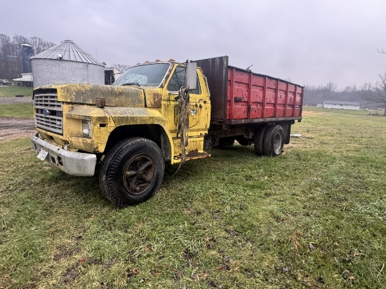 FORD GAS MOTOR GRAIN TRUCK