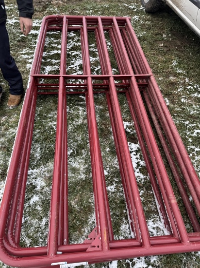 10' RED TARTER  6 BAR GATE