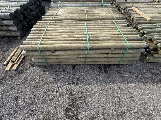 3 1/2IN X 8FT FENCE POST BUNDLE