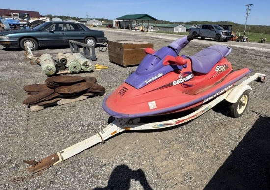 GSX SEADOO AND TRAILER