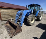 NEW HOLLAND 52LC LOADER AND TL100A NH TRACTOR