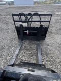NEW MINI QUICK ATTACH SIDE SHIFT PALLET FORK