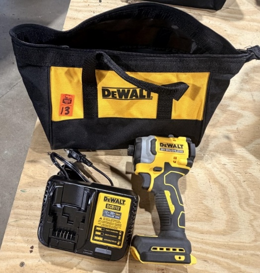 Dewalt Impact Bag & Charger