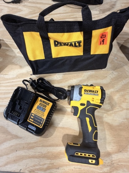 Dewalt Impact Bag & Charger