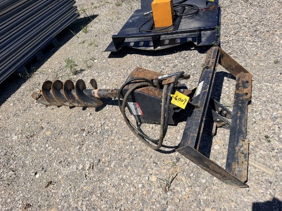Mcmillen Extreme Duty Skid Steer Auger