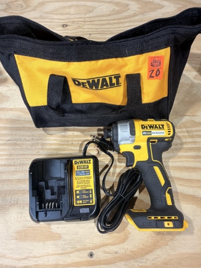 Dewalt Impact Bag & Charger