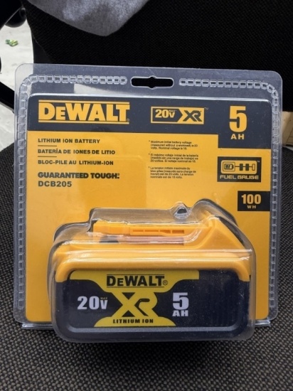 New 20v 5ah Dewalt Battery Fuel Gauge