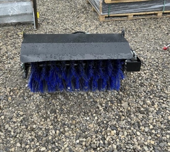 Mini Skid Steer Broom Attachment