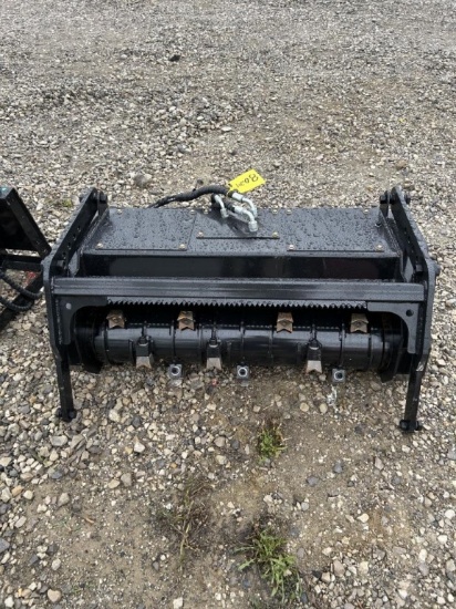 Mini Skid Steer Mulcher Attachment