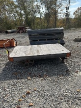 54"X88" CAST WHEELS CART