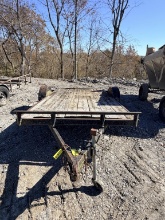 BUMPER FLAT BED TRAILER