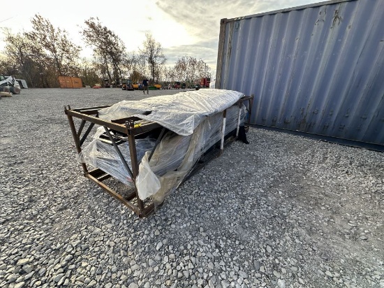 UNISNTALLED GOLD CART 6 SEATER