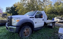 2011 FORD F-550 SINGLE CAB DIESEL 4X4
