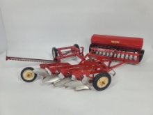 TRUE SCALE PLOW, MOWER, & GRAIN DRILL