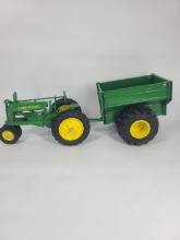 JOHN DEERE TRACTOR & GRAIN CART
