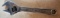 great neck 8 inch adjustable wrench