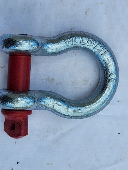 new 1 inch shackle