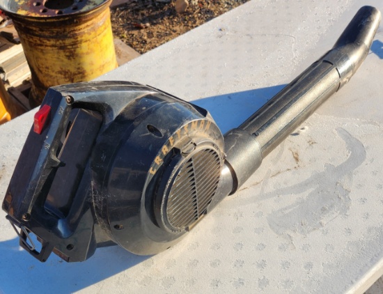 craftsman electric leaf blower