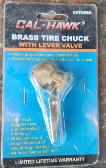 new brass air chuck