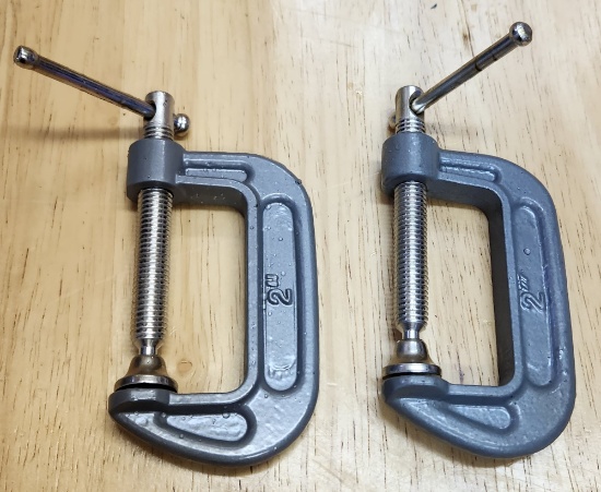 new 2 inch c clamps