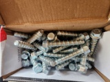 new 3/8 by 2 1/2 anchors