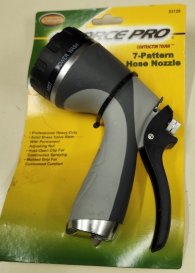 new 7 spray pattern nozzles