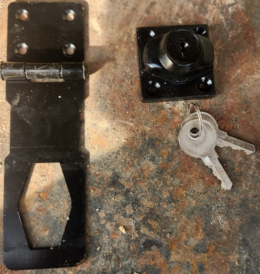new keyed hasp