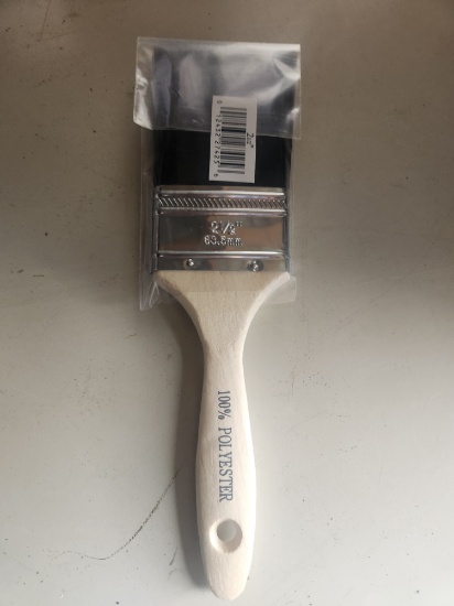 New paint brushes
