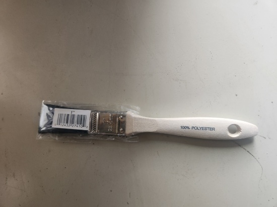 New paint brushes