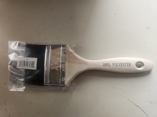 New paint brushes