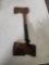 Vintage hatchet w/ leather protective cover