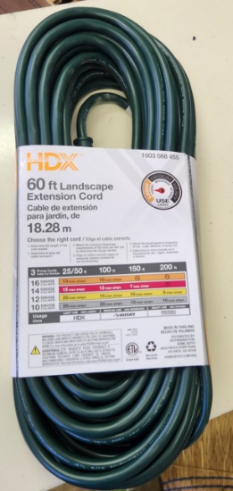 new 55 ft extion cord