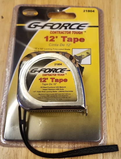 new 12 ft metal taoe measures
