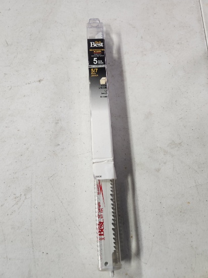 New 12 inch reciprocating blades