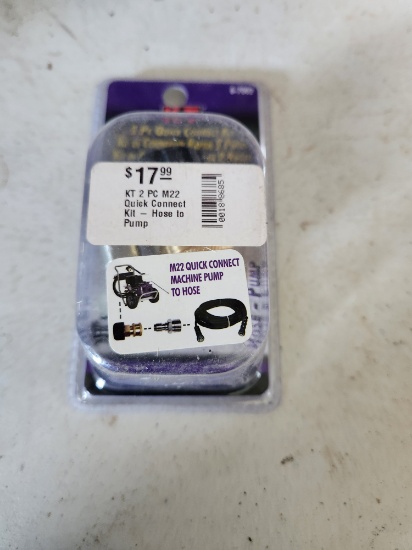 New set of m22 quick coupler