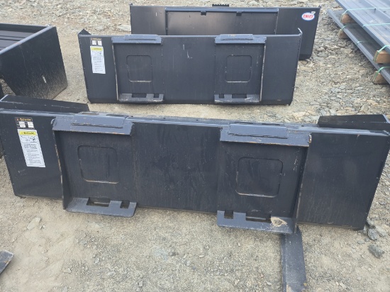 New 72 inch quick attach wolverine bucket
