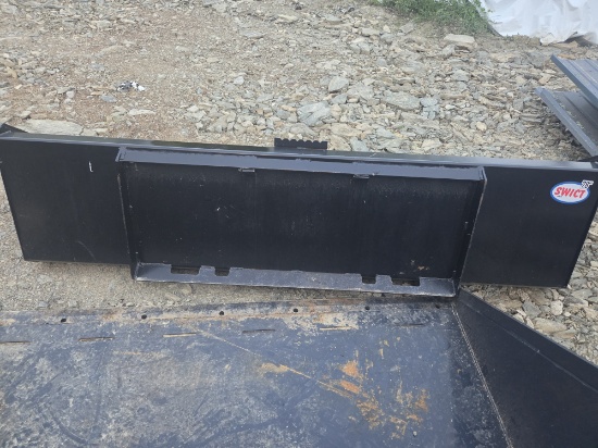New 78 inch quick attach bucket