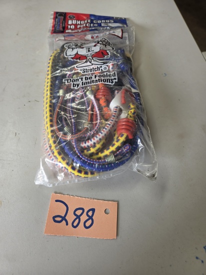 New 10 pack bungee straps