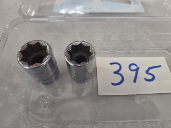 Snap-on 1/2 drive 9/16,5/8- 8 point sockets