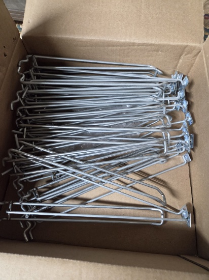 New case of thirty pegboard hangers
